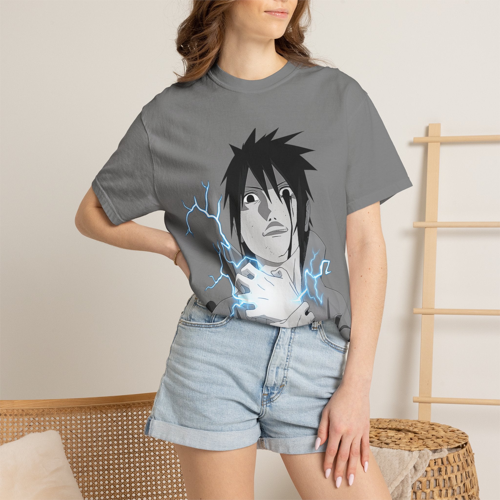 Sasuke Chidori Graphic Tee