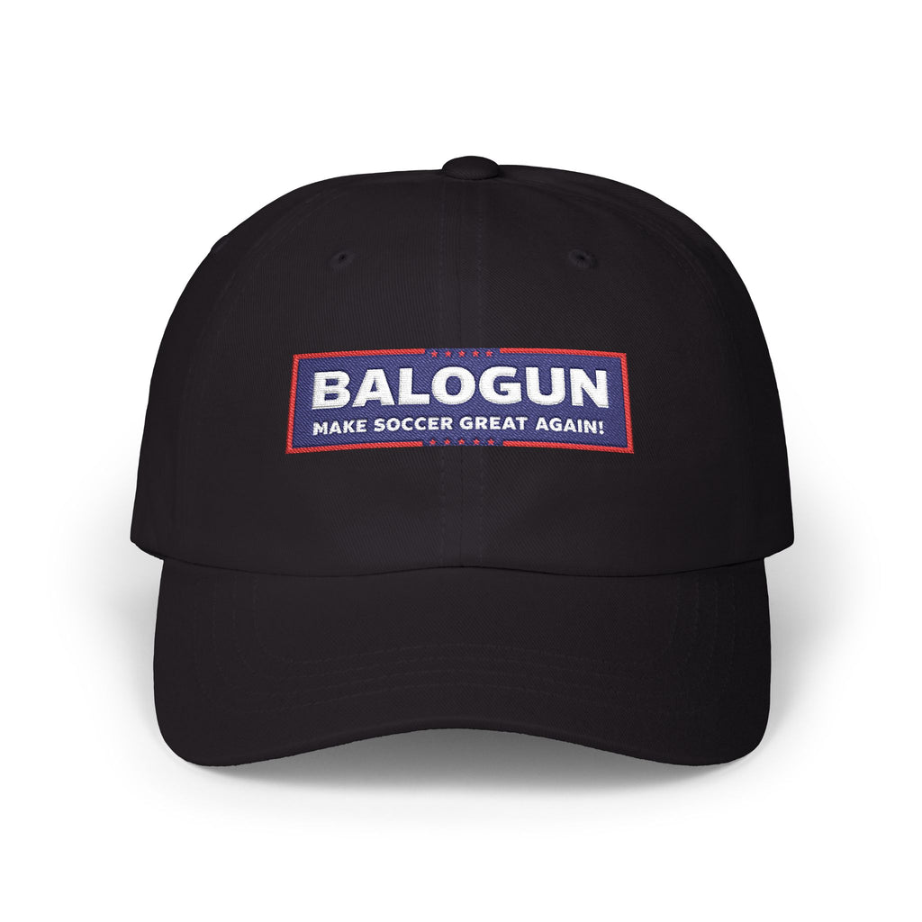 Dad Cap — "Balogun: Make Soccer Great Again" Embroidered Baseball Hat