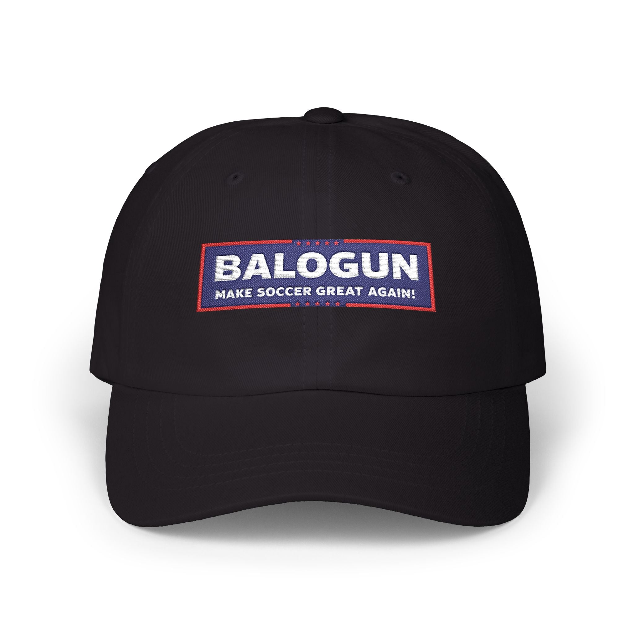 Dad Cap — "Balogun: Make Soccer Great Again" Embroidered Baseball Hat
