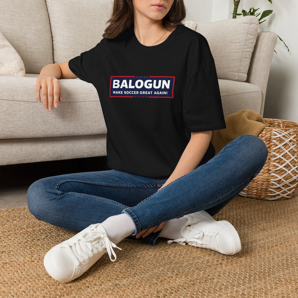 BALOGUN Soccer T‑Shirt — "Make Soccer Great Again" Fan Tee
