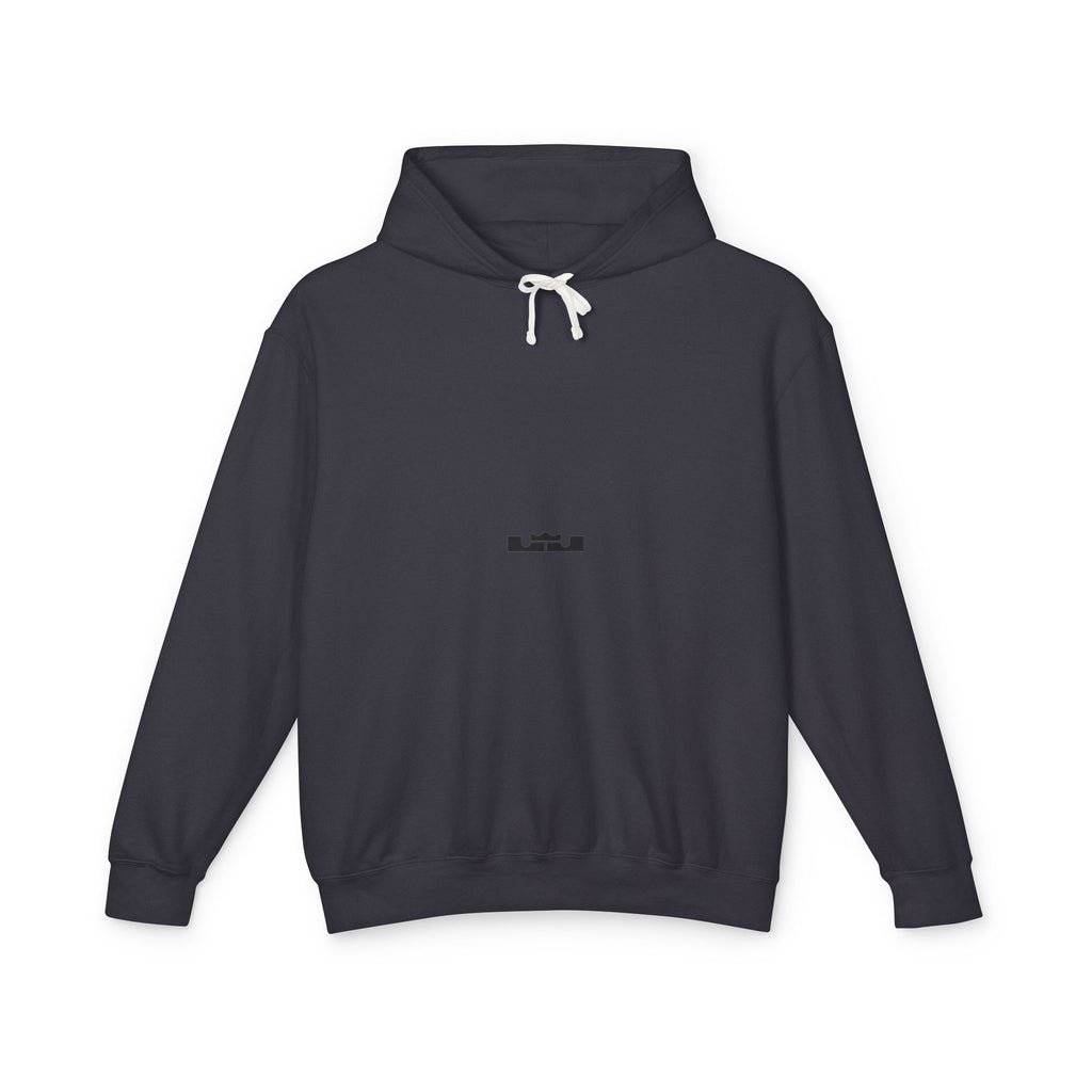 Hoodie — Iconic Press Photo Pullover (Back Photo, Minimal Front Logo)