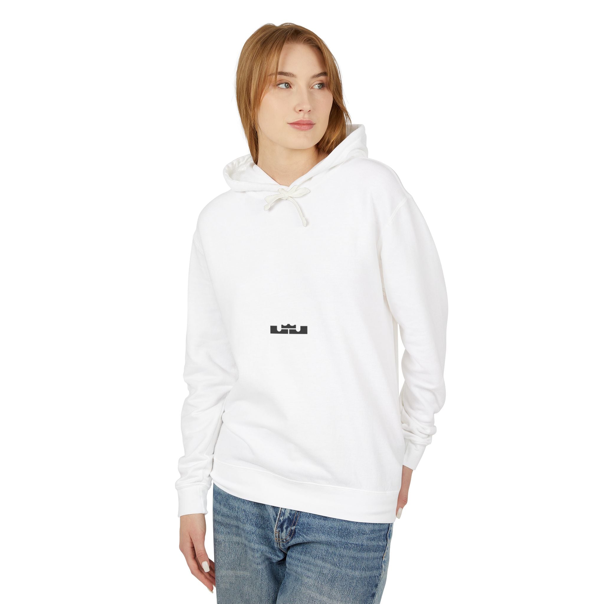 Hoodie — Iconic Press Photo Pullover (Back Photo, Minimal Front Logo)