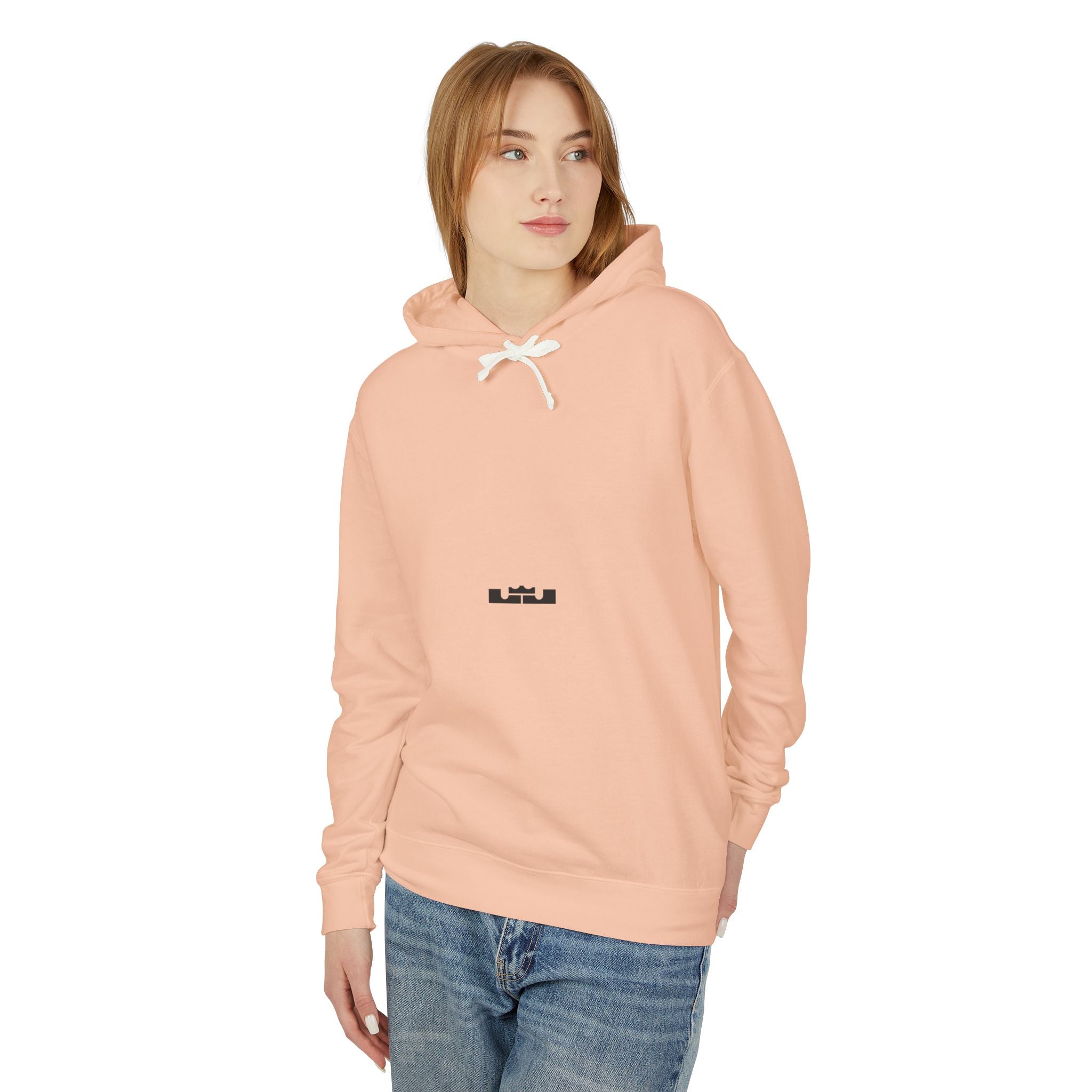 Hoodie — Iconic Press Photo Pullover (Back Photo, Minimal Front Logo)