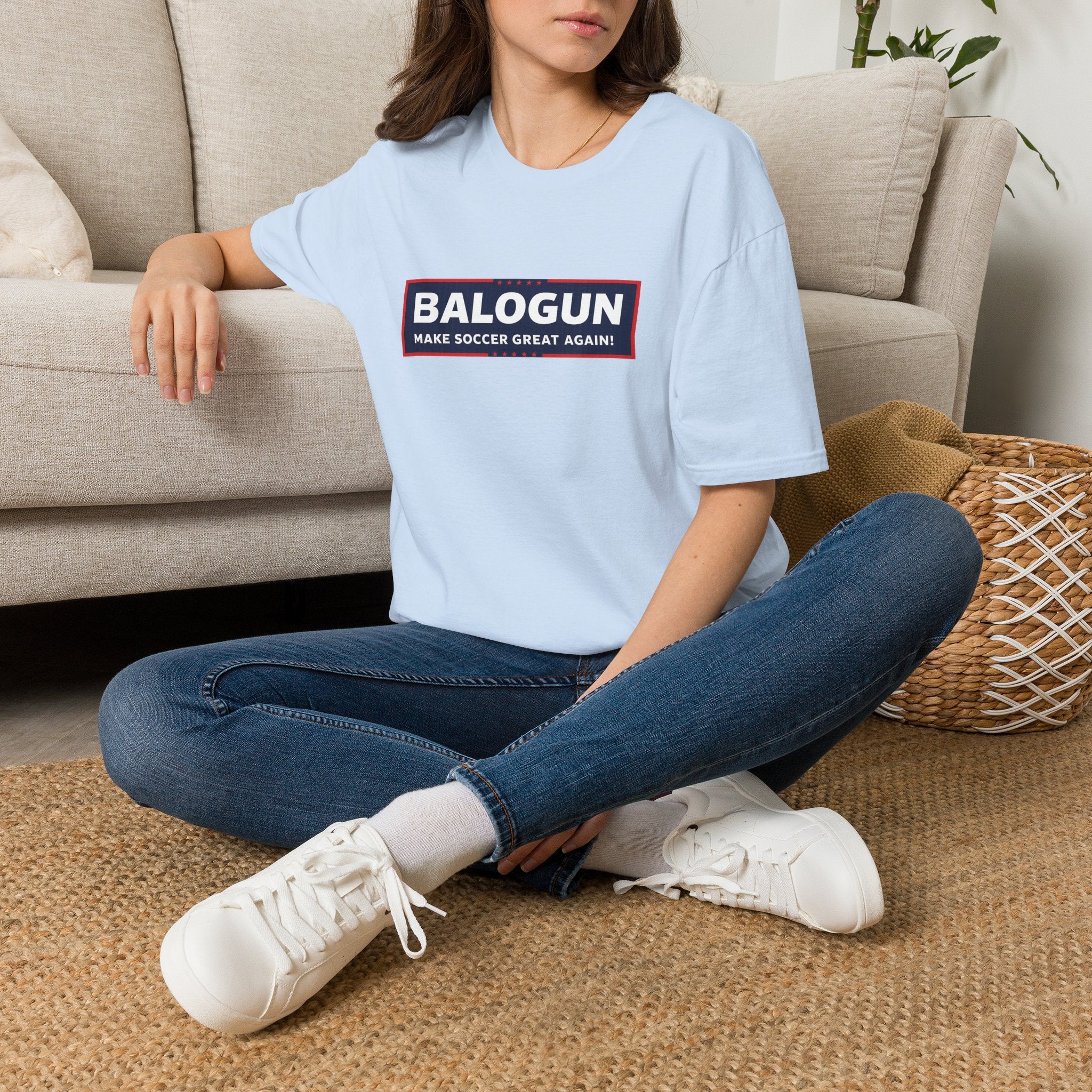 BALOGUN Soccer T‑Shirt — "Make Soccer Great Again" Fan Tee