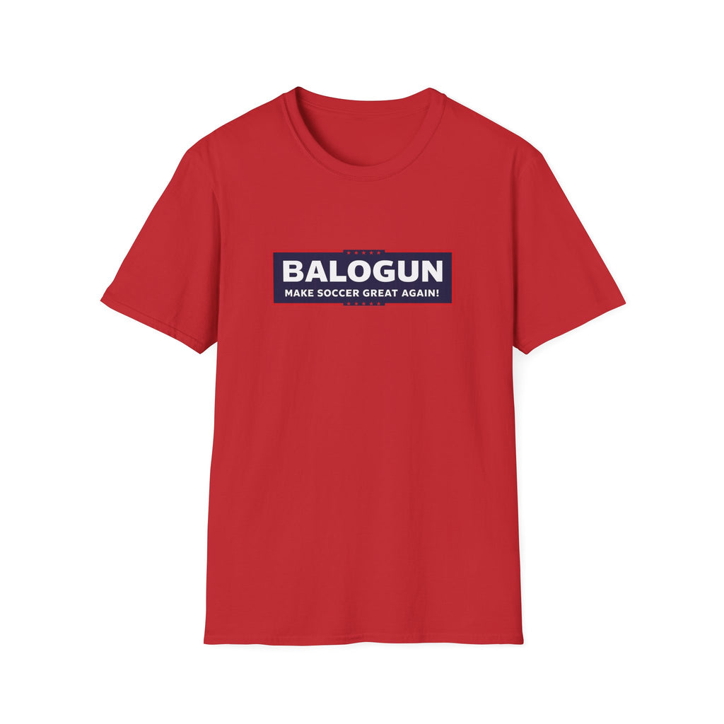 BALOGUN Soccer T‑Shirt — "Make Soccer Great Again" Fan Tee