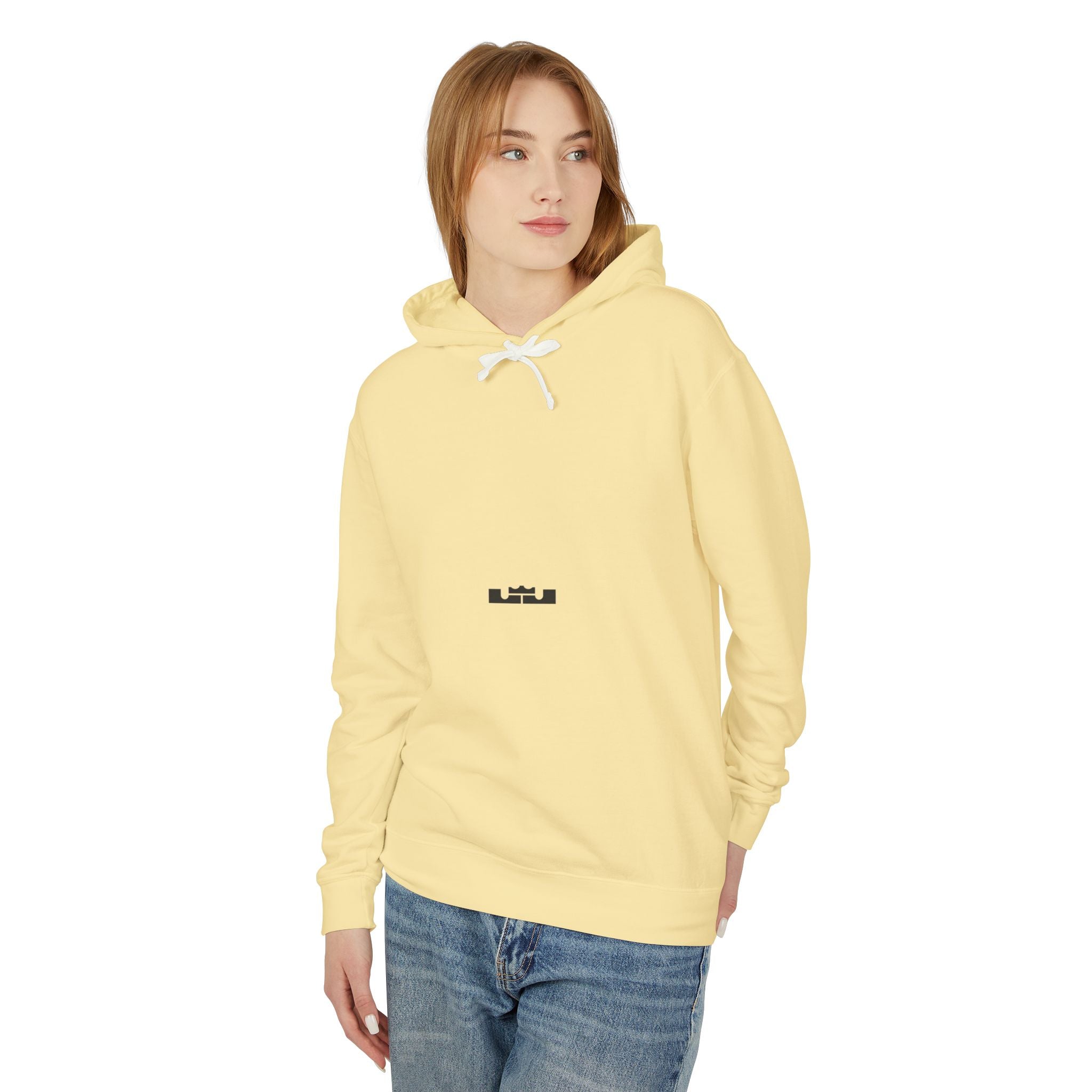 Hoodie — Iconic Press Photo Pullover (Back Photo, Minimal Front Logo)