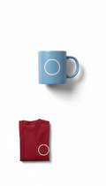 Minimal Crest Ceramic Mug