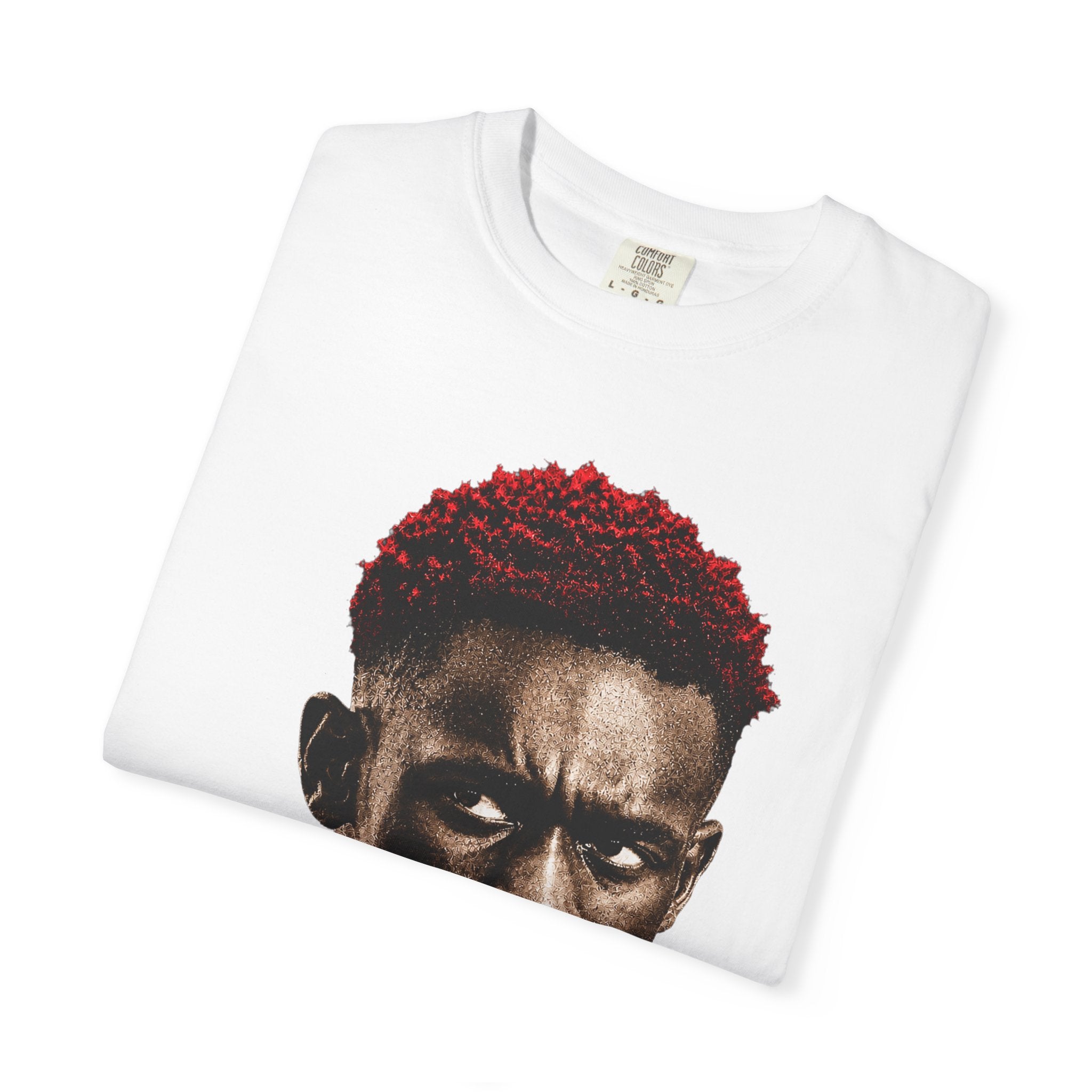 T‑Shirt — Portrait Front with American Flag USA Back