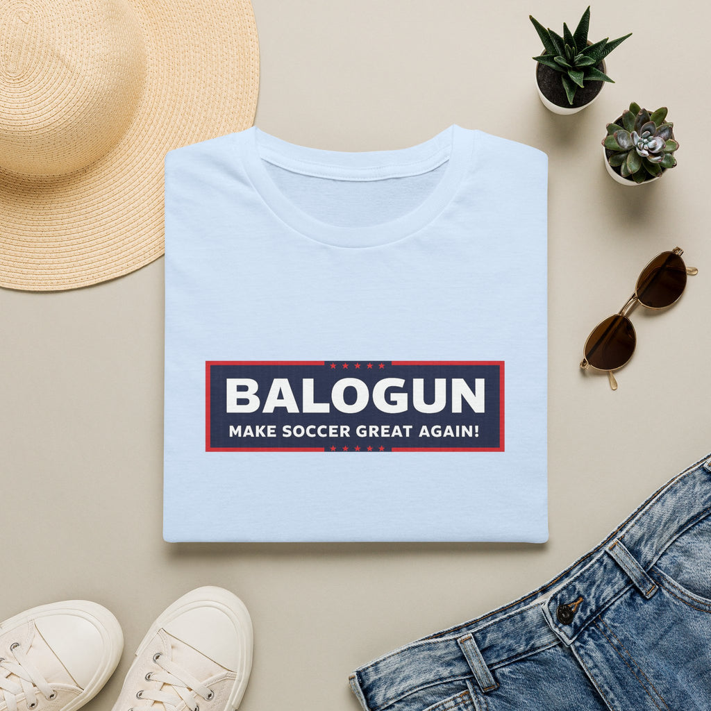 BALOGUN Soccer T‑Shirt — "Make Soccer Great Again" Fan Tee