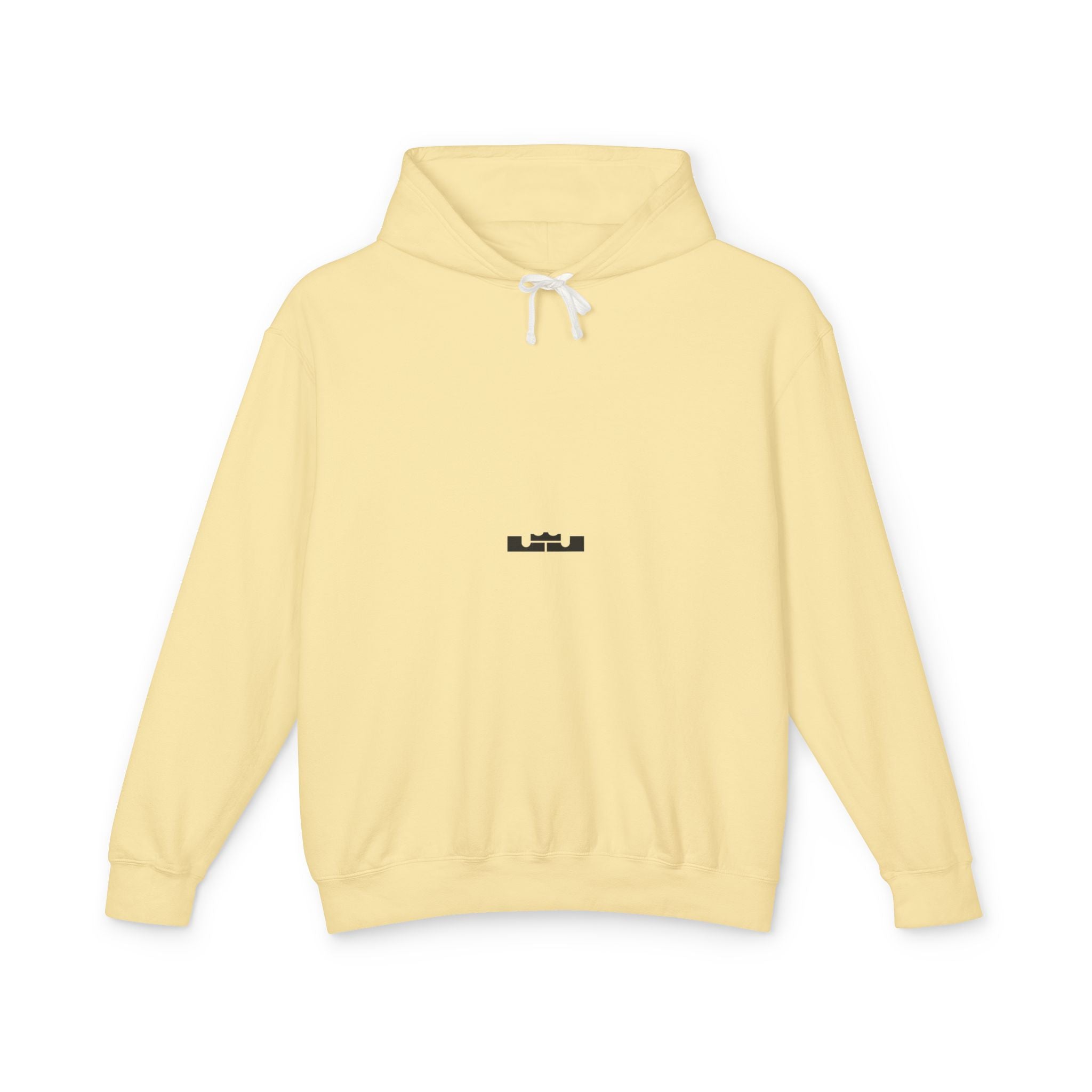 Hoodie — Iconic Press Photo Pullover (Back Photo, Minimal Front Logo)