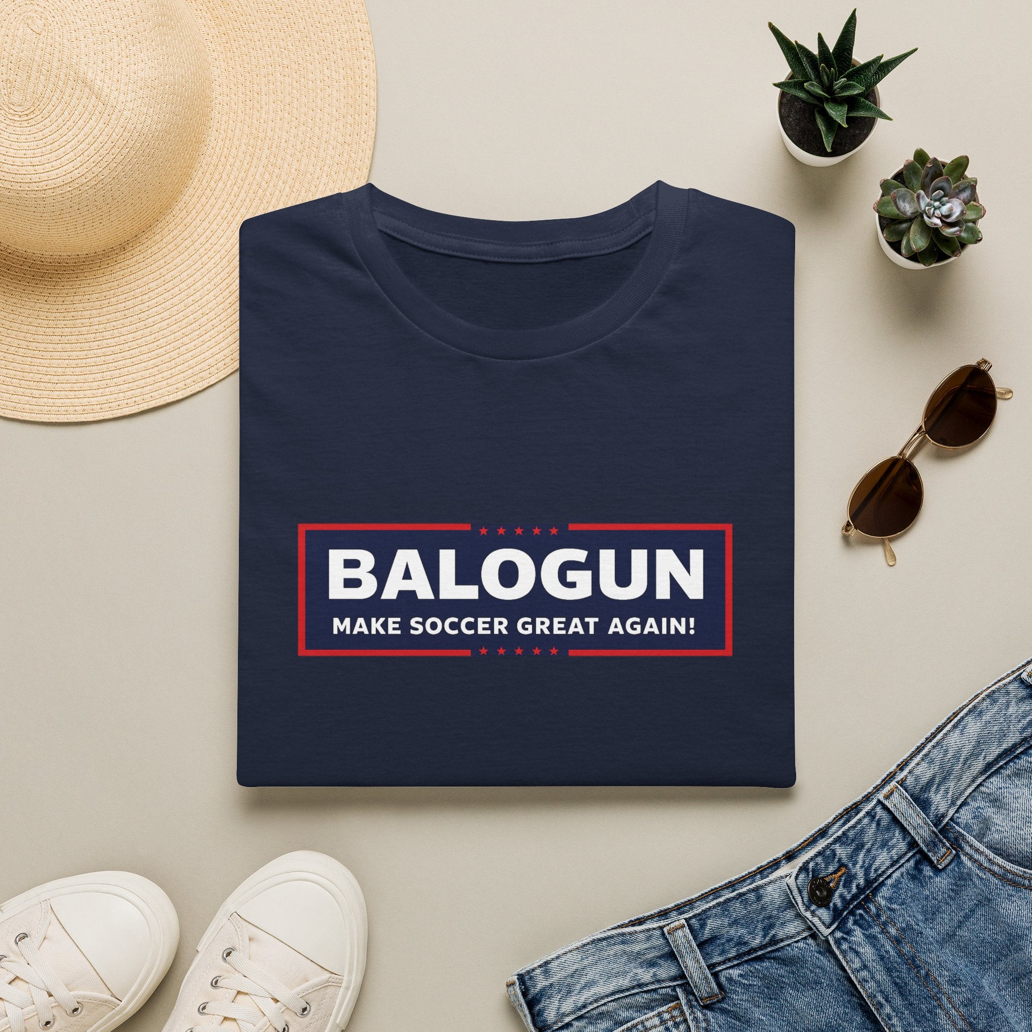 BALOGUN Soccer T‑Shirt — "Make Soccer Great Again" Fan Tee