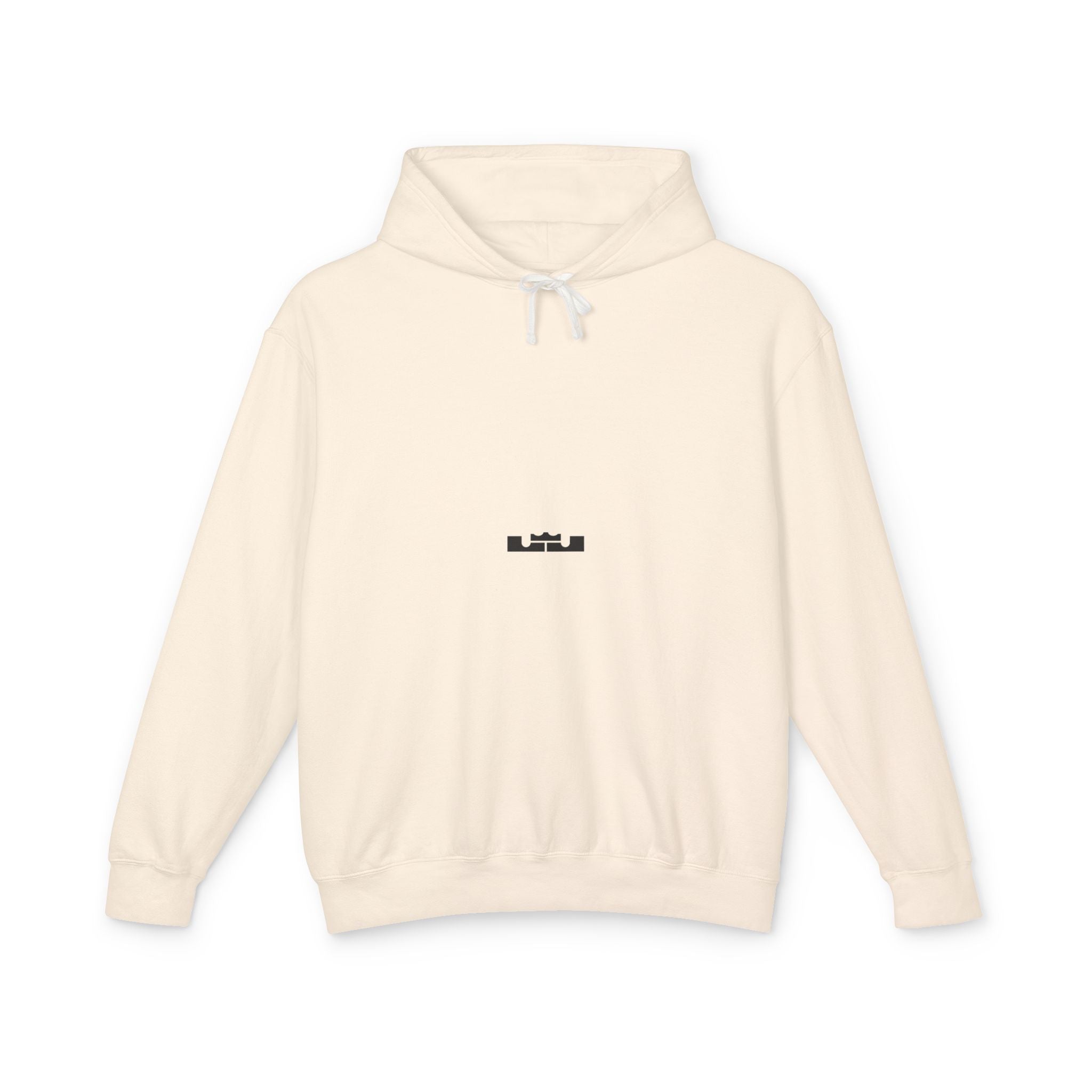 Hoodie — Iconic Press Photo Pullover (Back Photo, Minimal Front Logo)
