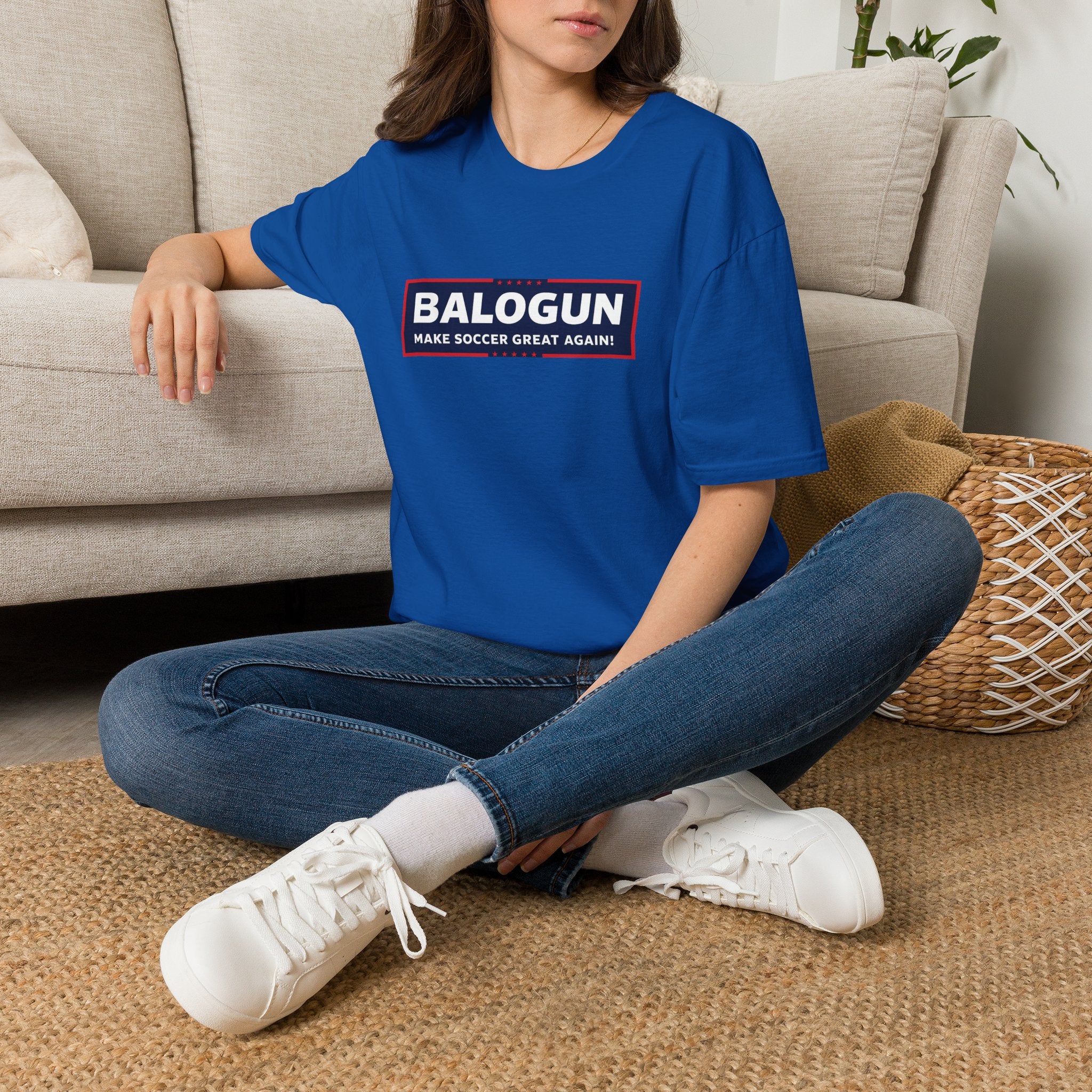 BALOGUN Soccer T‑Shirt — "Make Soccer Great Again" Fan Tee