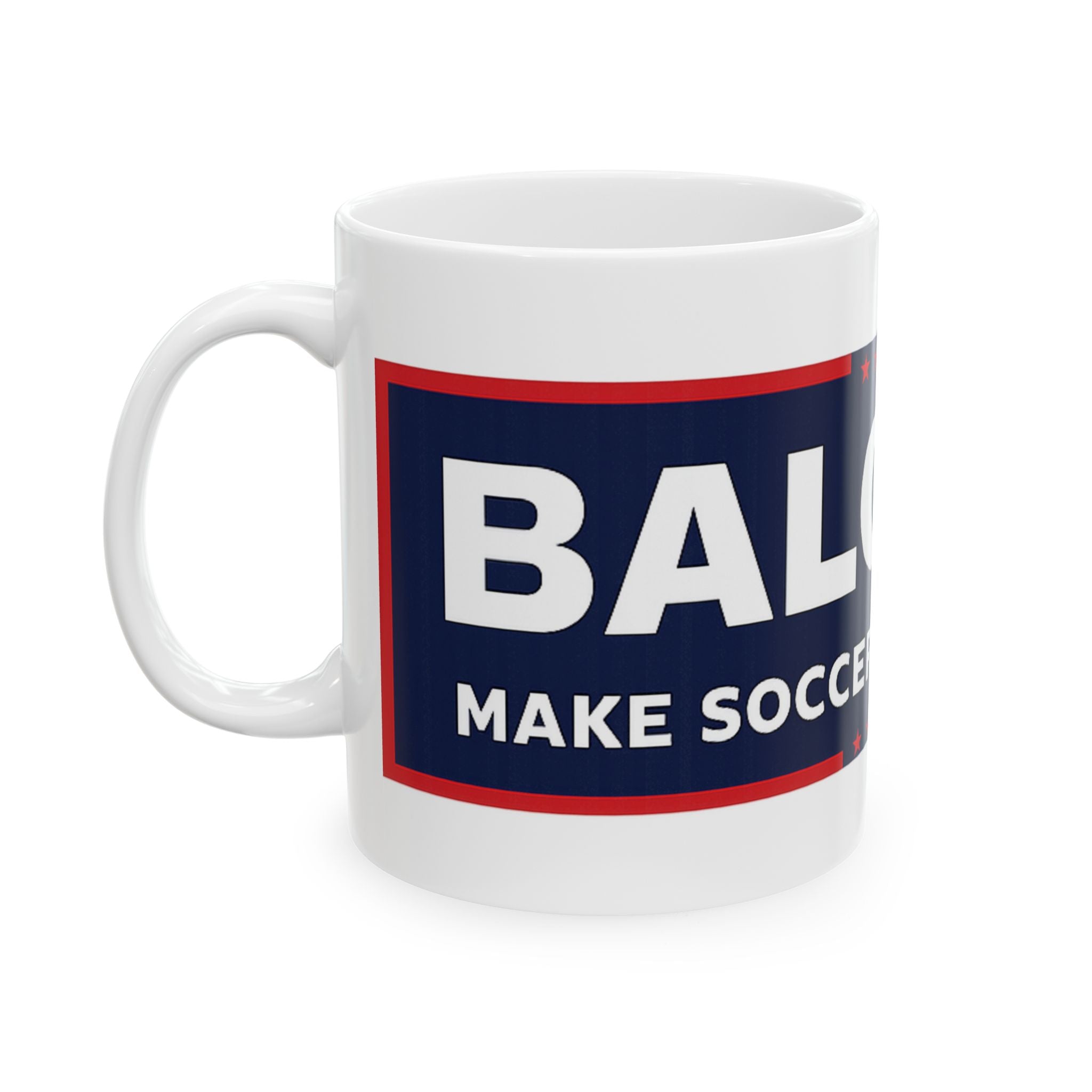 Soccer Coach Mug – 'Believe In Soccer' Motivational Ceramic Coffee Cup (11oz, 15oz)