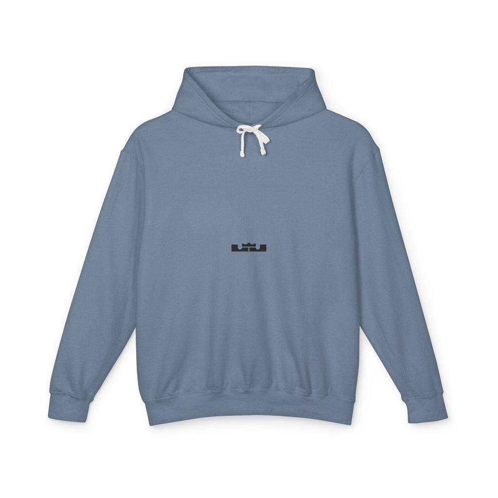 Hoodie — Iconic Press Photo Pullover (Back Photo, Minimal Front Logo)