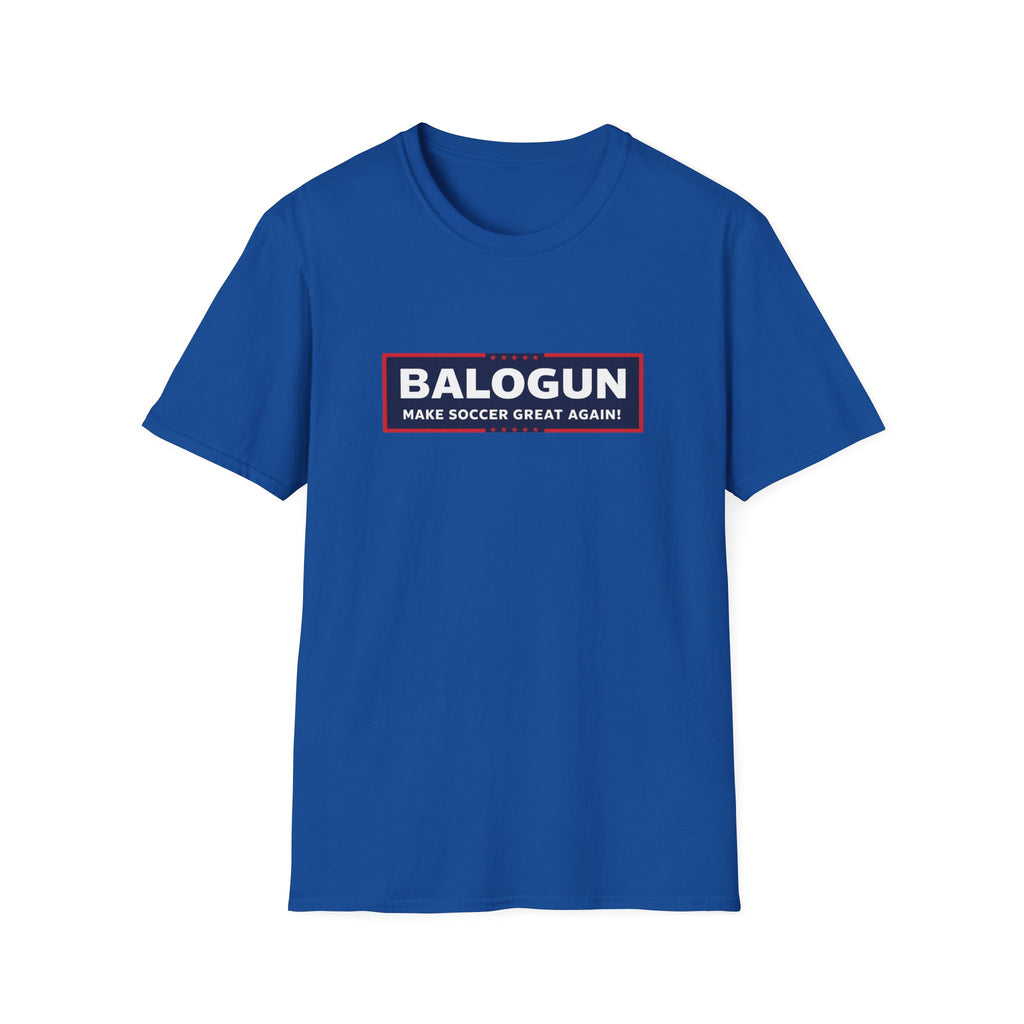 BALOGUN Soccer T‑Shirt — "Make Soccer Great Again" Fan Tee