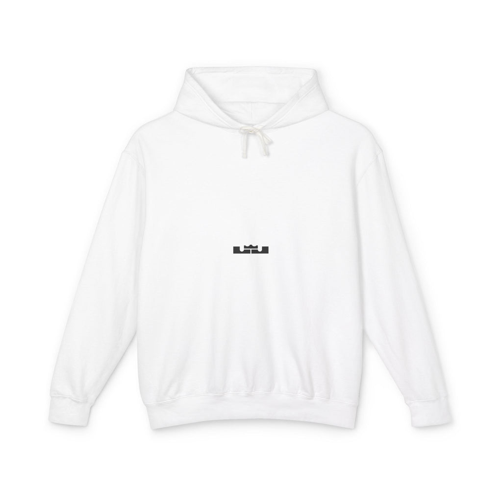 Hoodie — Iconic Press Photo Pullover (Back Photo, Minimal Front Logo)