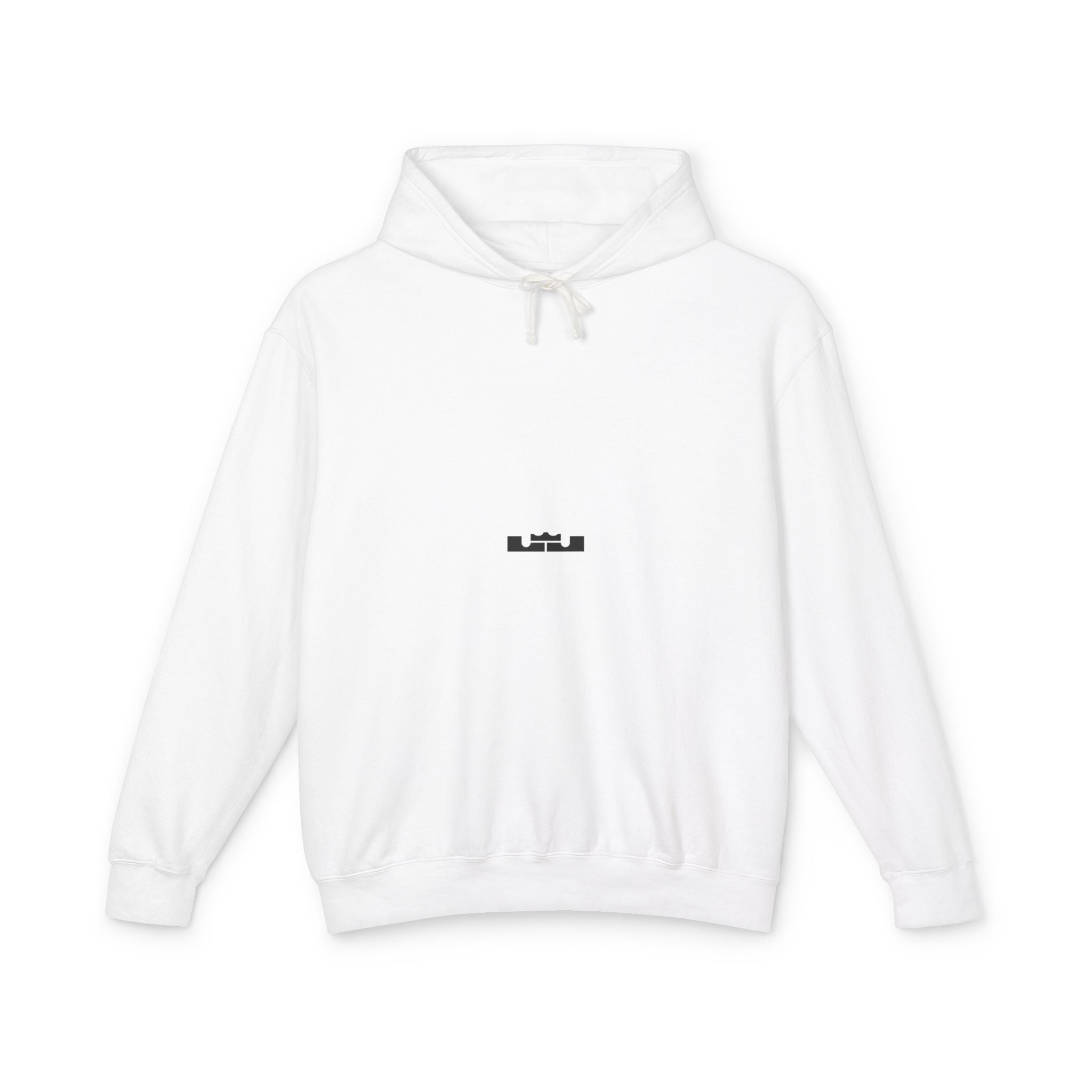 Hoodie — Iconic Press Photo Pullover (Back Photo, Minimal Front Logo)
