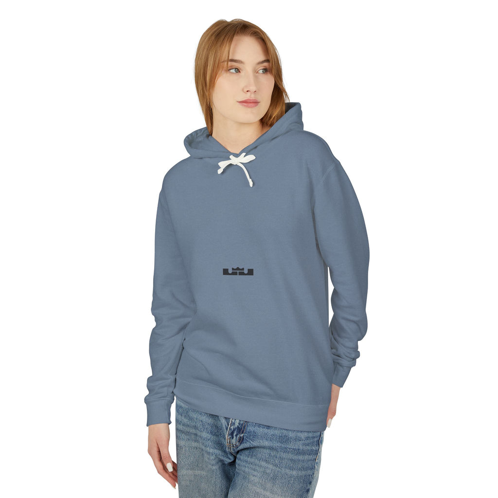 Hoodie — Iconic Press Photo Pullover (Back Photo, Minimal Front Logo)