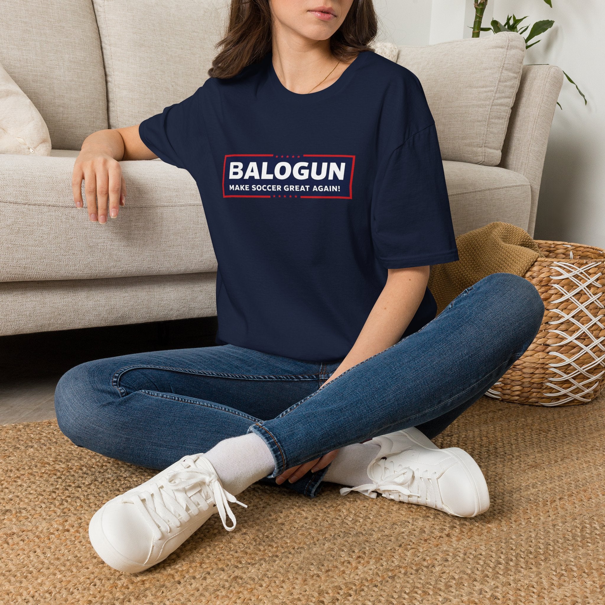 BALOGUN Soccer T‑Shirt — "Make Soccer Great Again" Fan Tee