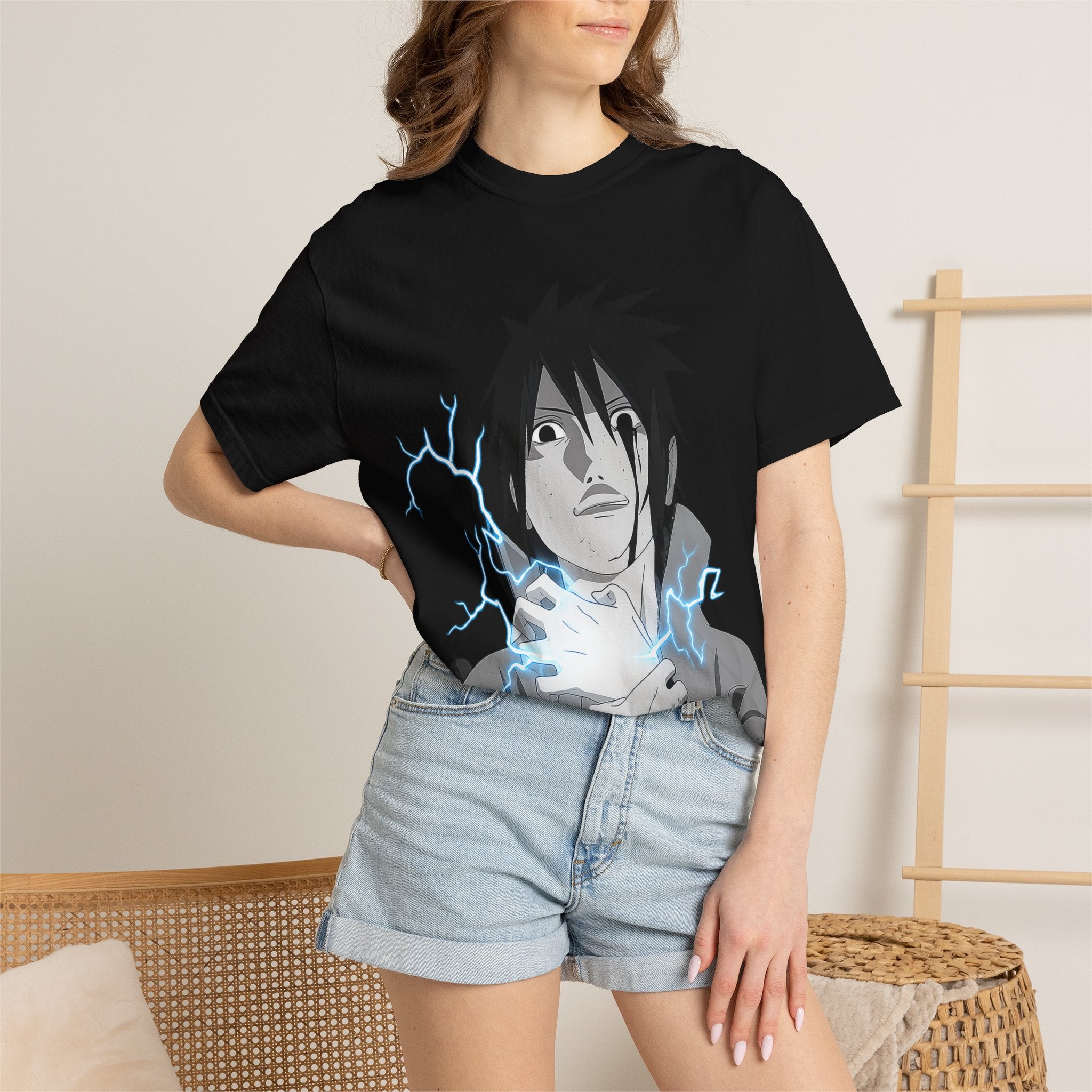 Sasuke Chidori Graphic Tee