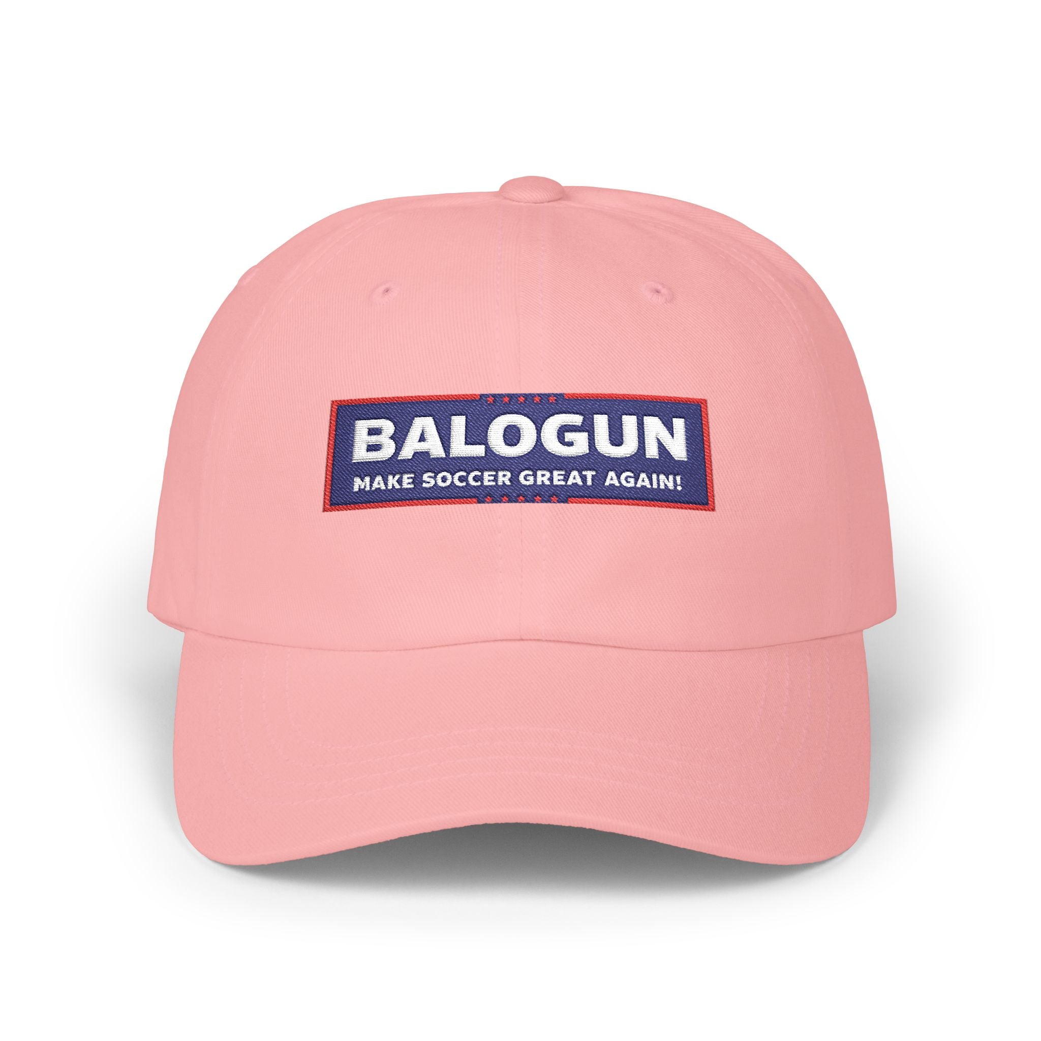 Dad Cap — "Balogun: Make Soccer Great Again" Embroidered Baseball Hat