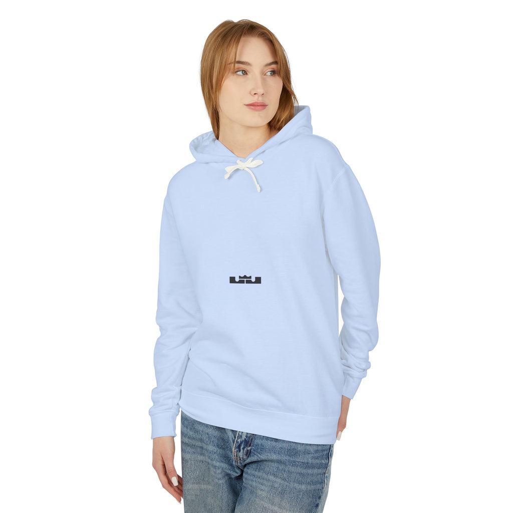 Hoodie — Iconic Press Photo Pullover (Back Photo, Minimal Front Logo)